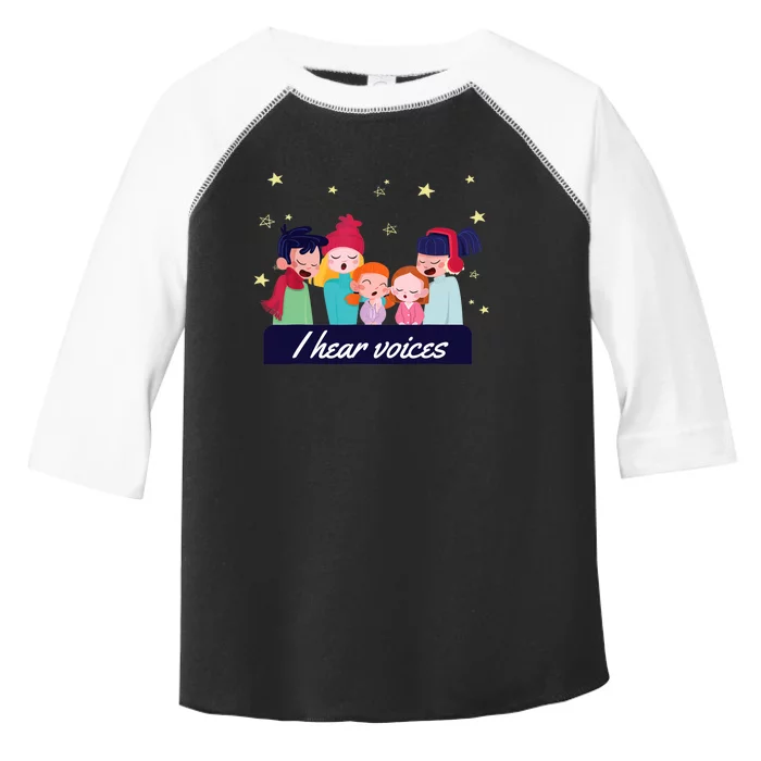 I Hear Voices Choir Singer Toddler Fine Jersey T-Shirt