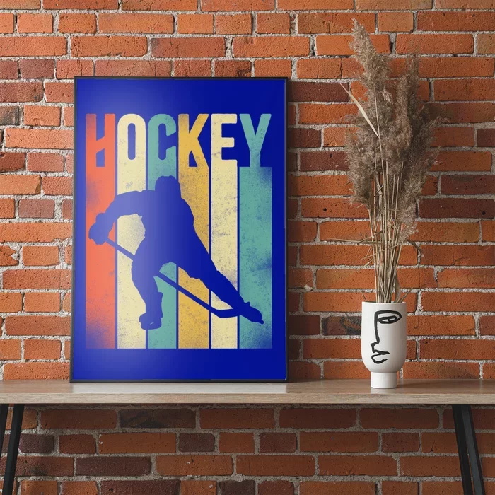 Ice Hockey Vintage Retro Meaningful Gift Poster