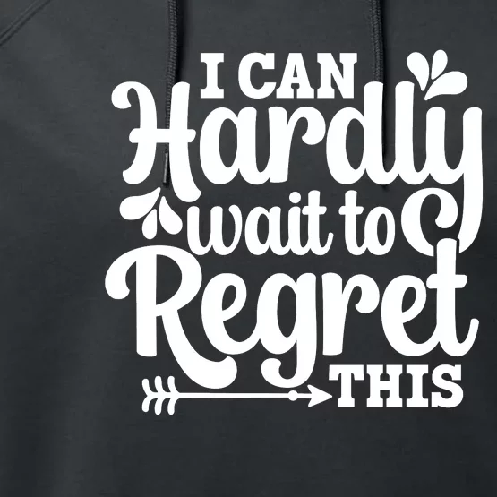 ICan Hardly Wait Performance Fleece Hoodie