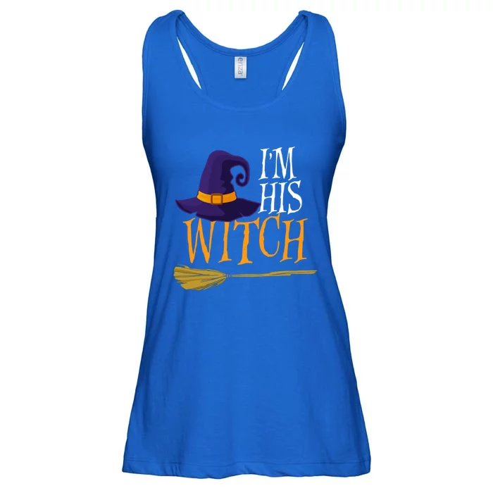 Im His Witch Halloween Costume Couples Cool Gift Ladies Essential Flowy Tank