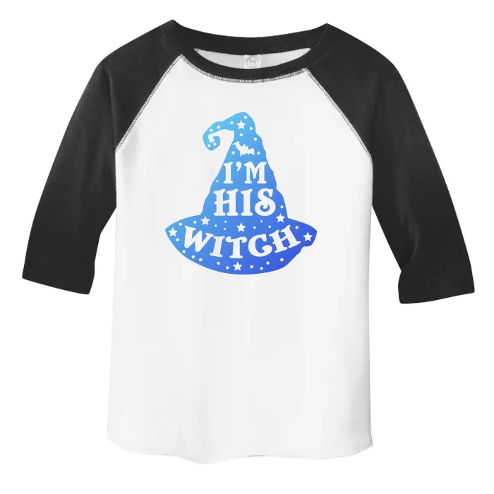 Im His Witch Couples Halloween Costumes Cute Gift Toddler Fine Jersey T-Shirt