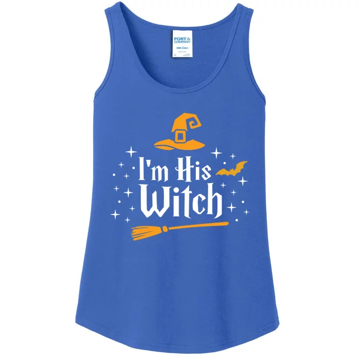 Im His Witch Gift Couple Matching Funny Friend Wife Ladies Essential Tank