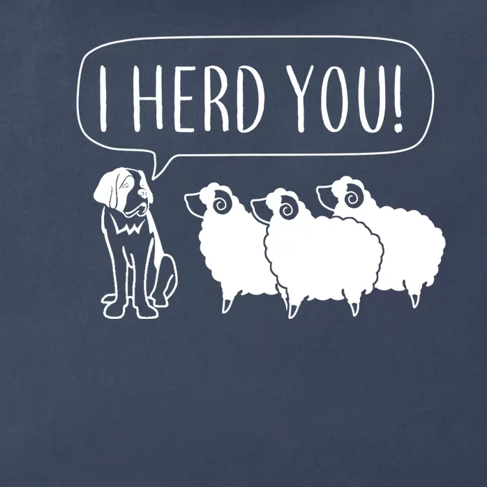 I Herd You Zip Tote Bag