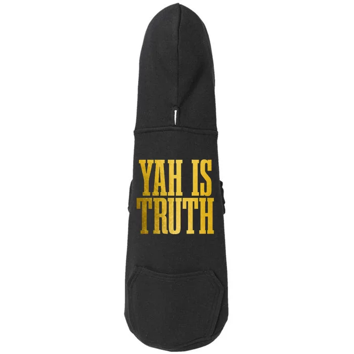 Israelite Hebrew Yah Is Truth Israel Judah Doggie 3-End Fleece Hoodie