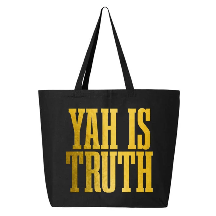 Israelite Hebrew Yah Is Truth Israel Judah 25L Jumbo Tote