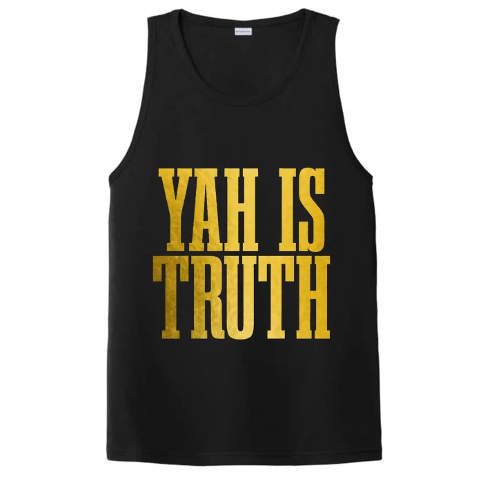 Israelite Hebrew Yah Is Truth Israel Judah Performance Tank