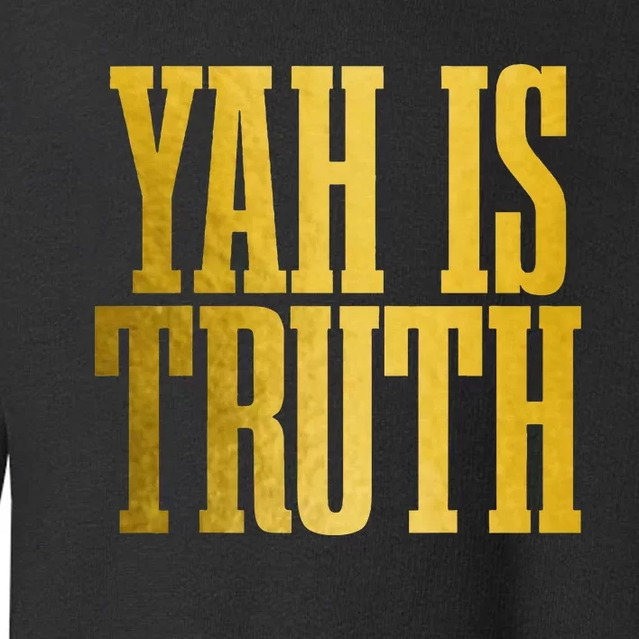 Israelite Hebrew Yah Is Truth Israel Judah Toddler Sweatshirt