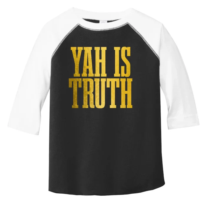 Israelite Hebrew Yah Is Truth Israel Judah Toddler Fine Jersey T-Shirt