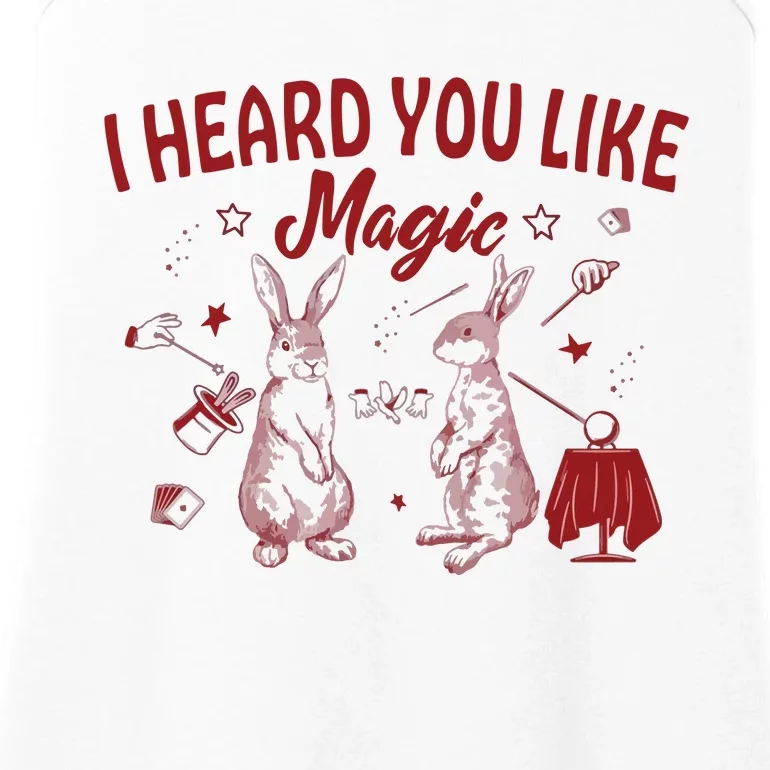 I Heard You Like Magic Rabbit Baby Ladies Essential Tank