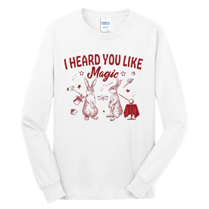 I Heard You Like Magic Rabbit Baby Tall Long Sleeve T-Shirt