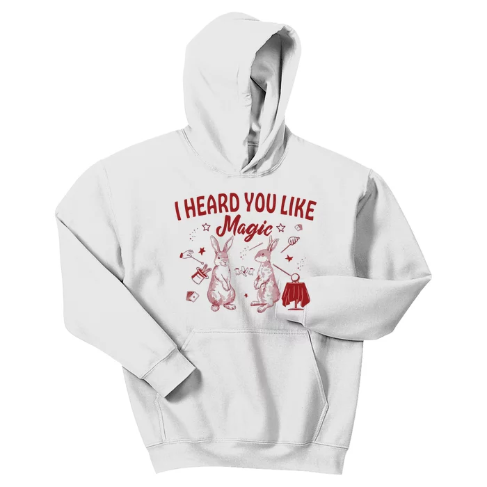 I Heard You Like Magic Rabbit Baby Kids Hoodie