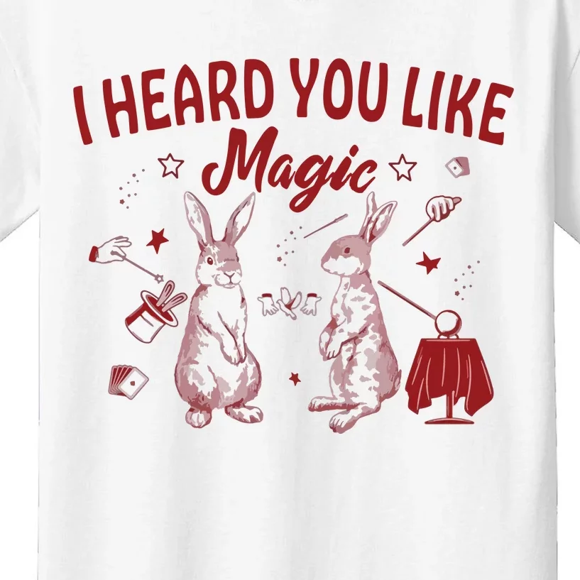 I Heard You Like Magic Rabbit Baby Kids T-Shirt