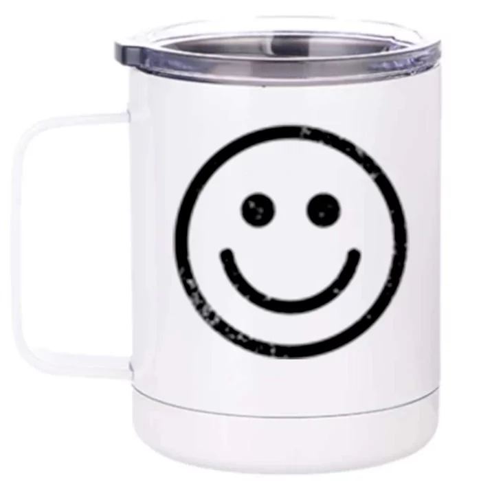 I Hope You Have A Good Day Smiley Face Trendy Gift Front & Back 12oz Stainless Steel Tumbler Cup