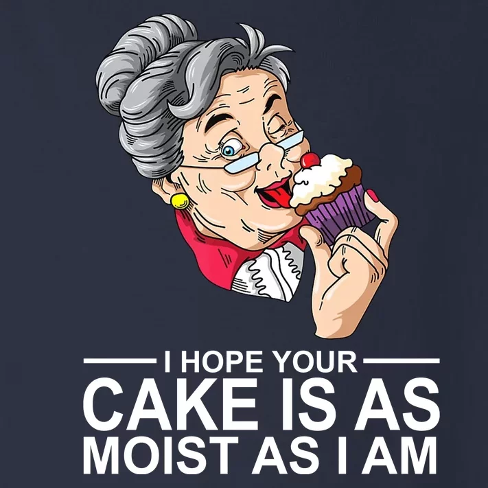 I Hope Your Cake Is As Moist As I Am Funny Toddler Long Sleeve Shirt