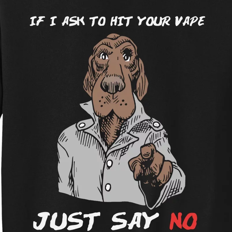 If I Ask To Hit Your Vape Just Say No Sweatshirt