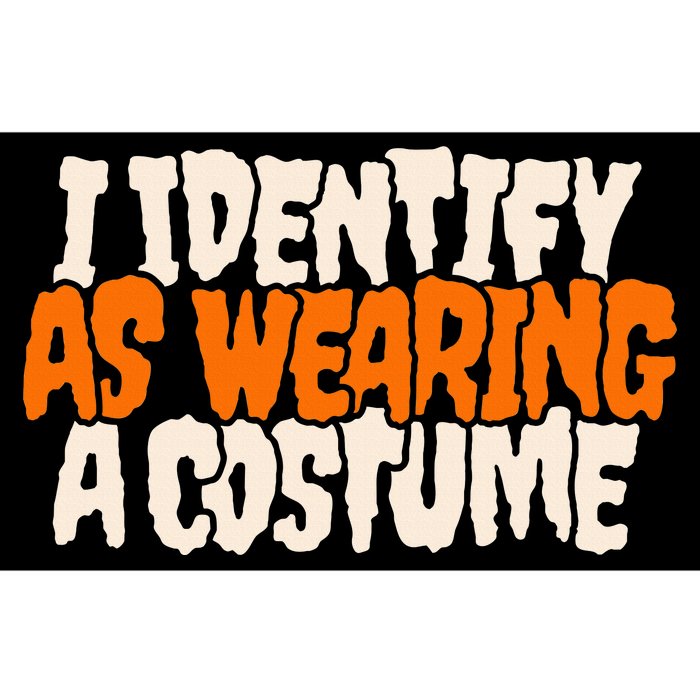 I Identify As Wearing A Costume Funny Fancy Dress Halloween Bumper Sticker