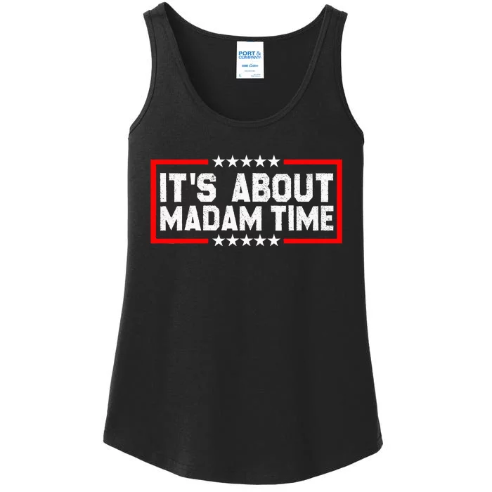 ItS Is About Madam Time Ladies Essential Tank