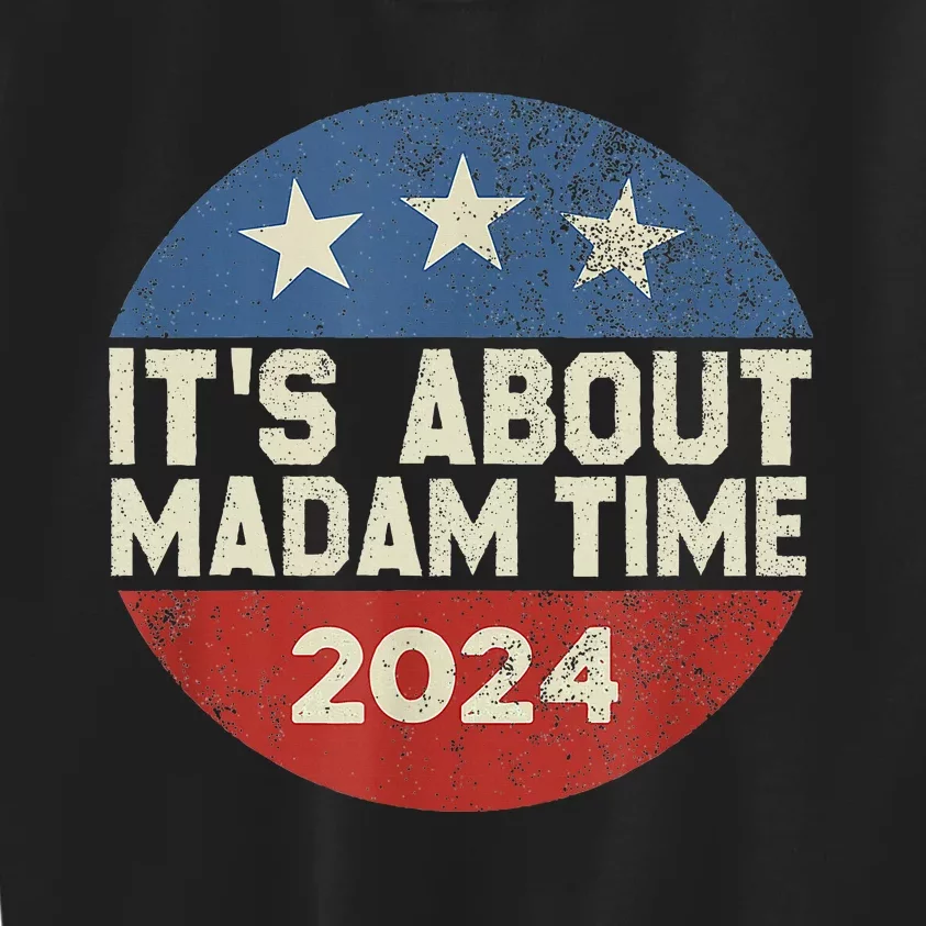 ItS Is About Madam Time Kids Sweatshirt