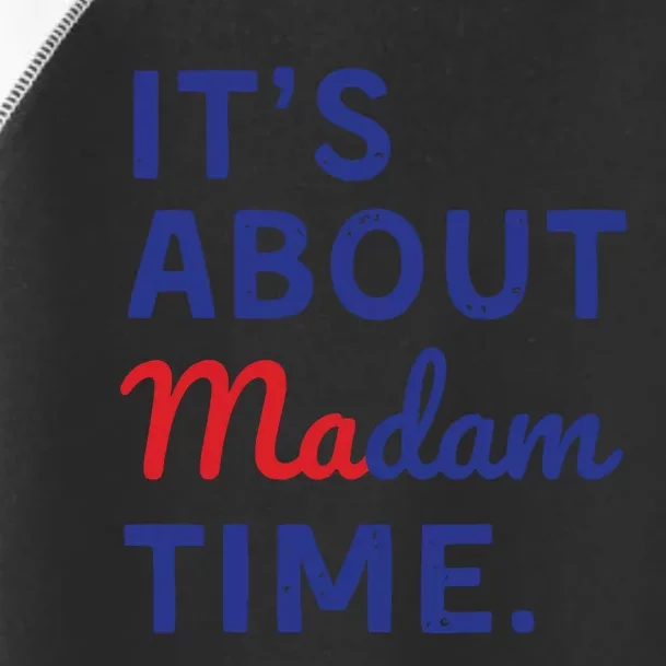 Its Is About Madam Time Toddler Fine Jersey T-Shirt