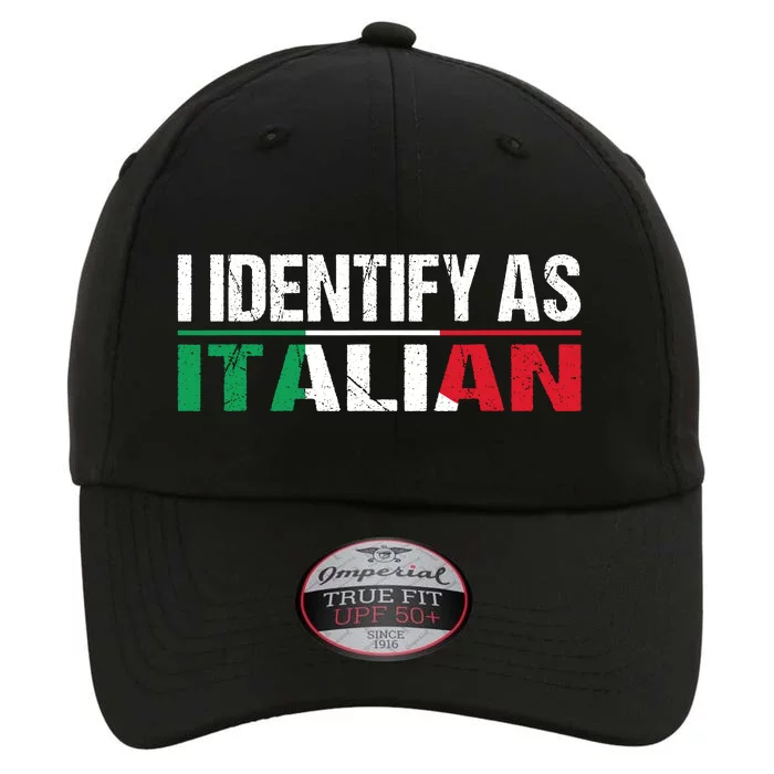 I Identify As Italian The Original Performance Cap