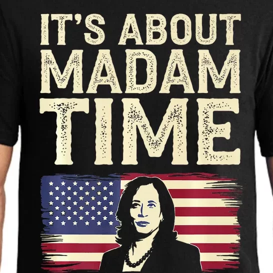 ItS Is About Madam Time Funny Kamala Harris Pajama Set