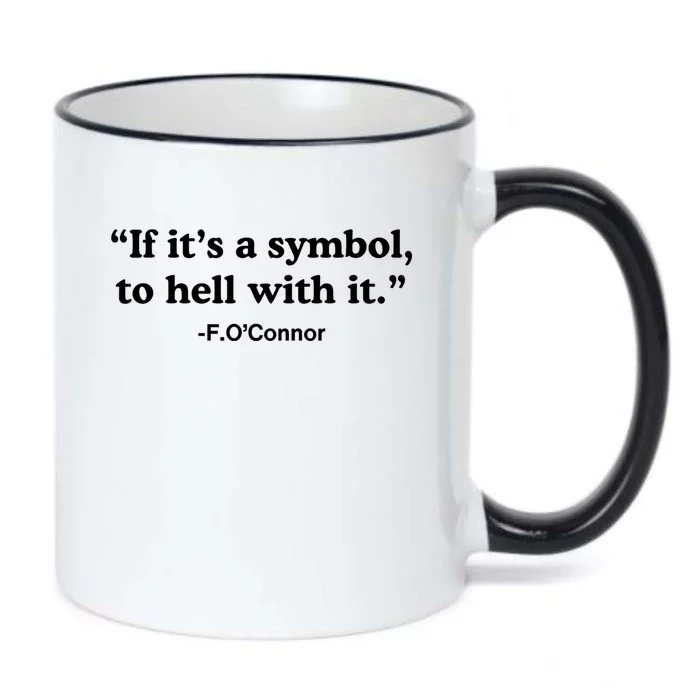 If ItS A Symbol To Hell With It Black Color Changing Mug