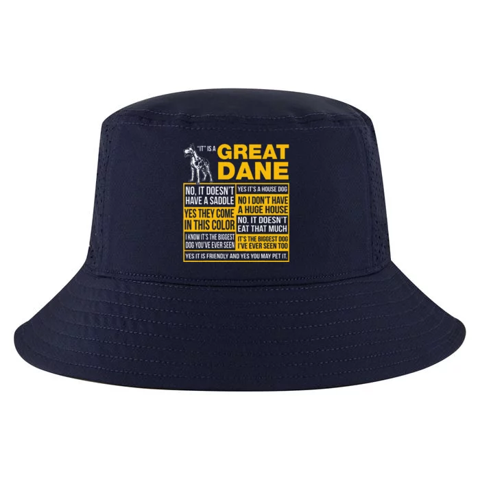 It Is A Great Dane Funny Gift Dog Lover Cool Comfort Performance Bucket Hat