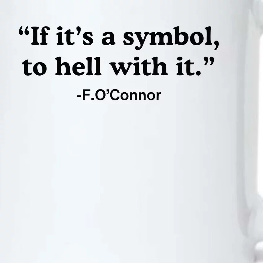 If ItS A Symbol To Hell With It Black Color Changing Mug