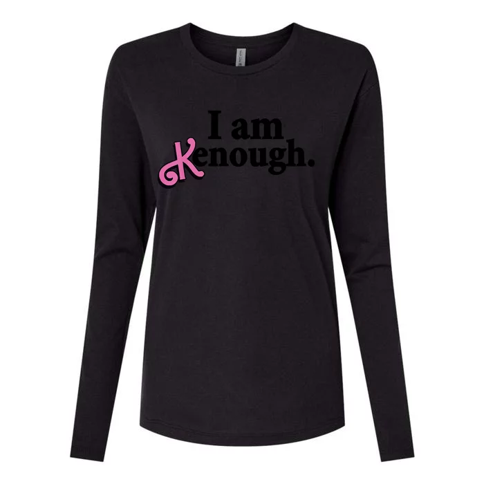 Iamkenough Womens Cotton Relaxed Long Sleeve T-Shirt