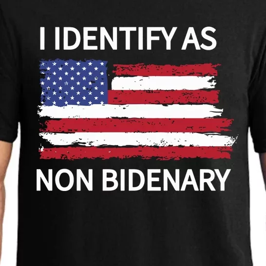 I Identify As Non Bidenary Pajama Set