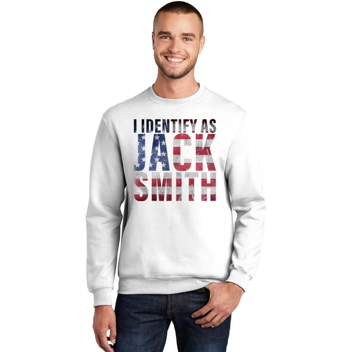 I Identify As Jack Smith American Flag Summer Sweatshirt