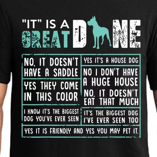 It Is A Great Dane Funny Gift Dog Lover Pajama Set