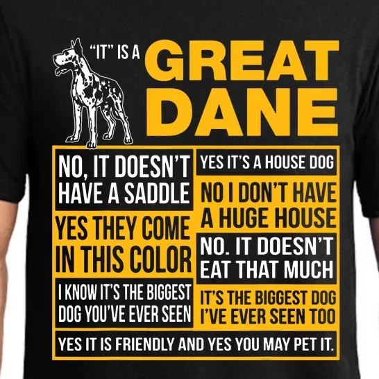 It Is A Great Dane Funny Gift Dog Lover Pajama Set