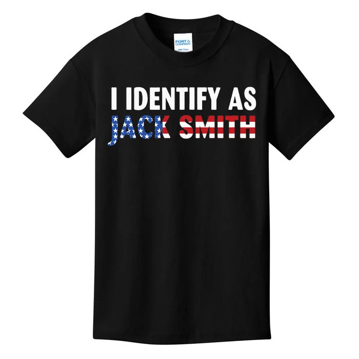 I Identify As Jack Smith Kids T-Shirt