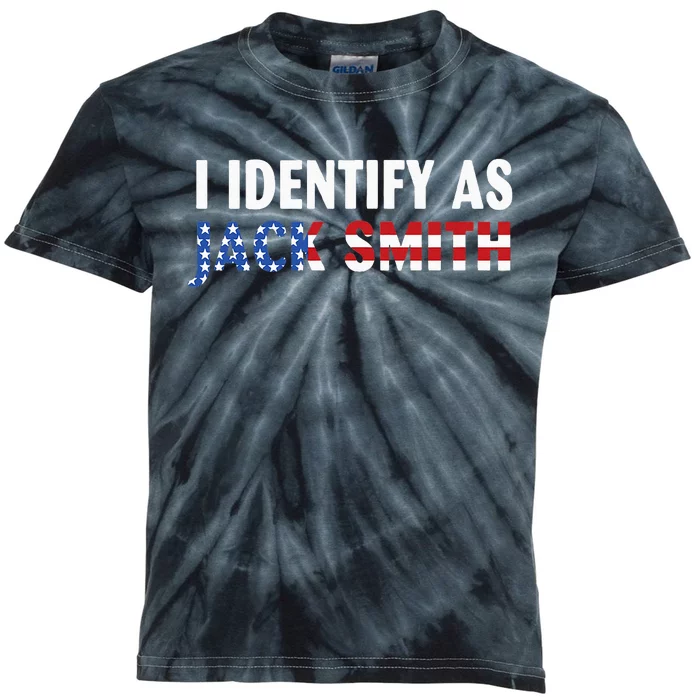 I Identify As Jack Smith Kids Tie-Dye T-Shirt