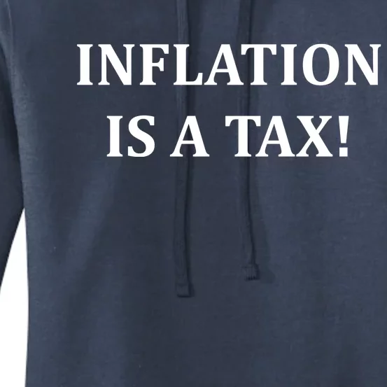 Inflation Is A Tax Women's Pullover Hoodie