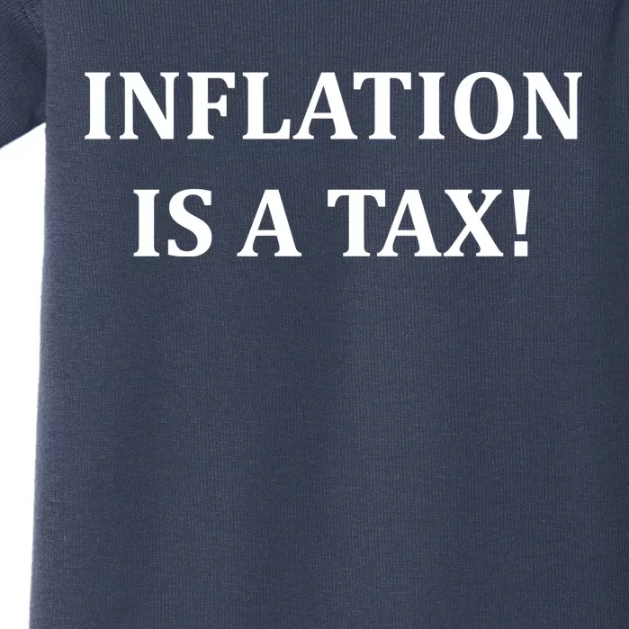 Inflation Is A Tax Baby Bodysuit