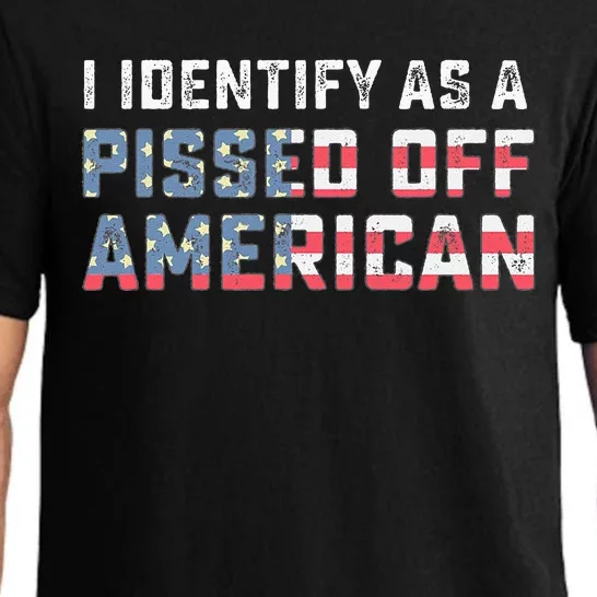 I Identify As A Pissed Off American Pajama Set