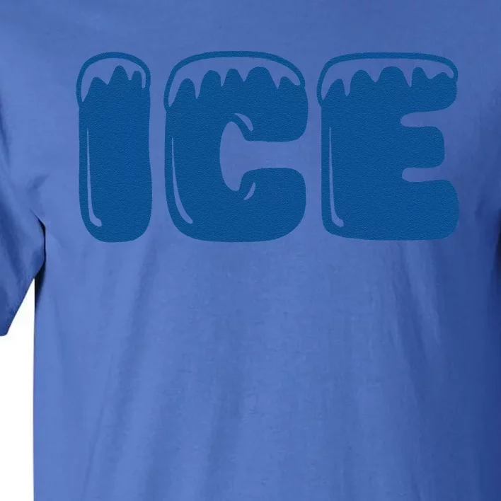 Ice Ice And Baby Costume Funny Halloween Matching Costume Tall T-Shirt