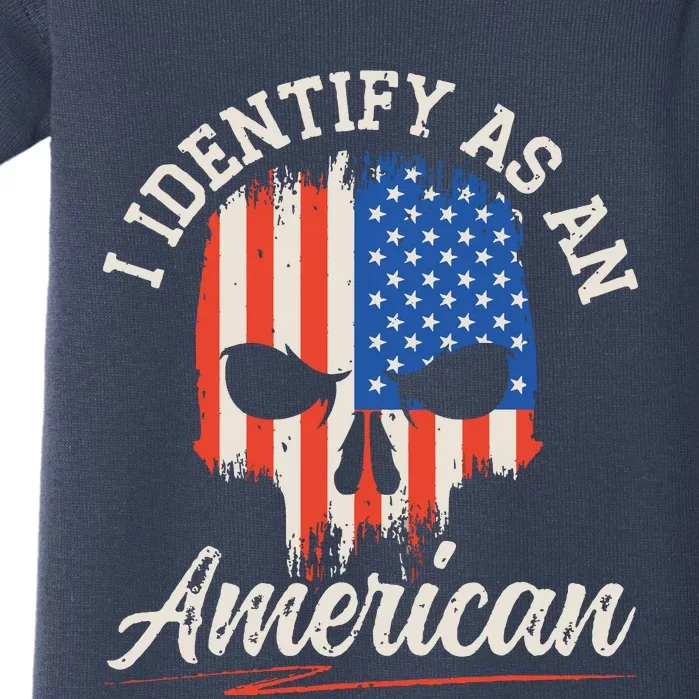 I Identify As An American USA Constitution Day Baby Bodysuit