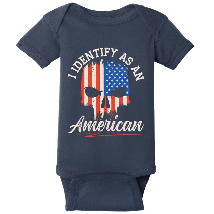 I Identify As An American USA Constitution Day Baby Bodysuit