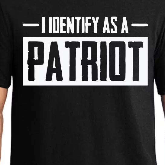 I Identify As A Patriot Pajama Set