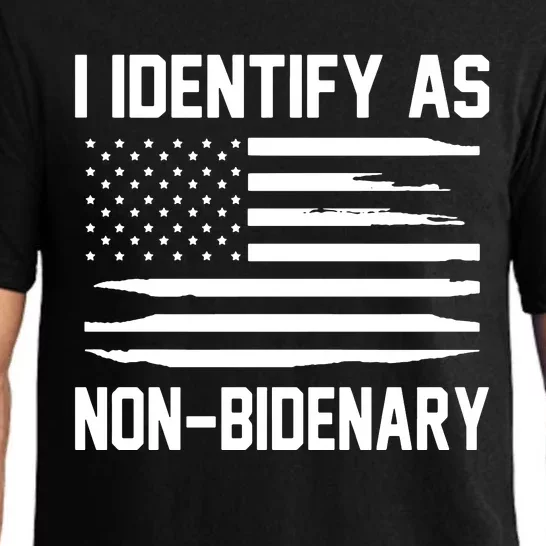 I Identify As Non Bidenary Pajama Set