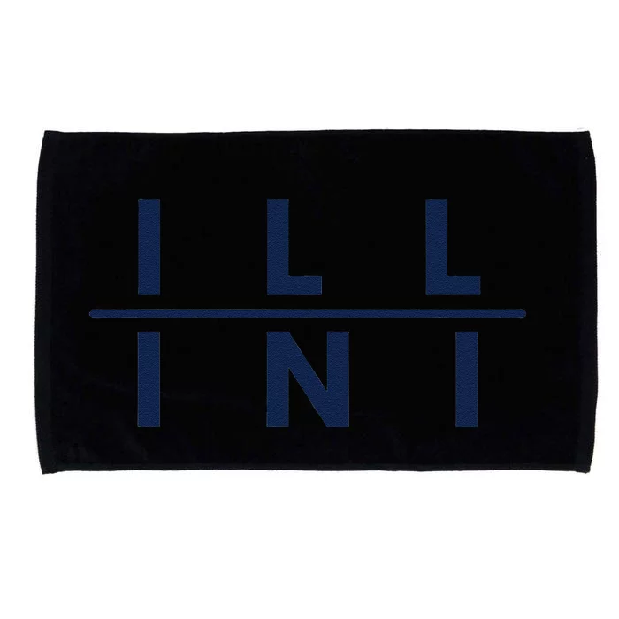 Illinois Il Athletics Fans Microfiber Hand Towel