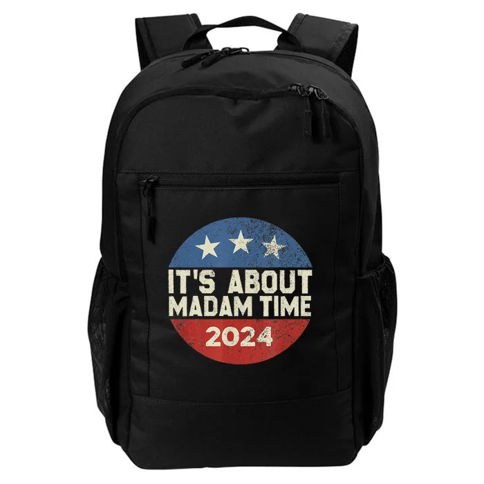 ItS Is About Madam Time Daily Commute Backpack