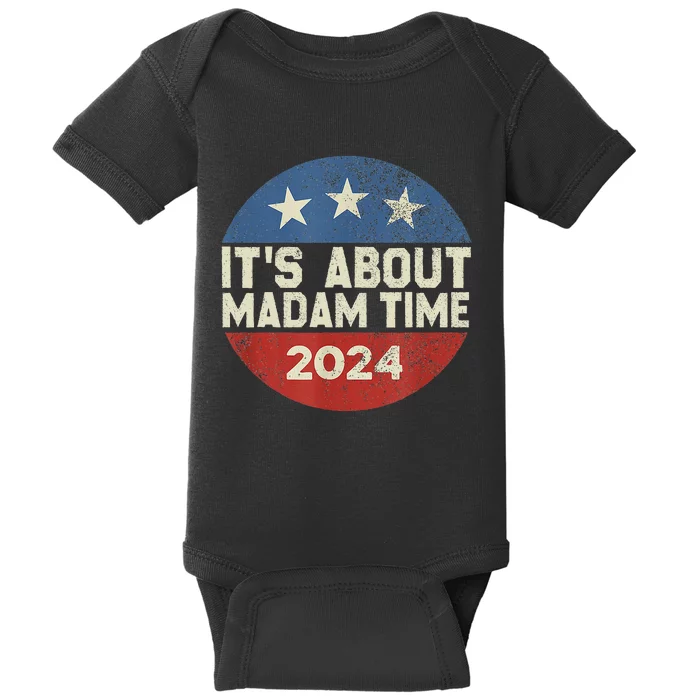 ItS Is About Madam Time Baby Bodysuit