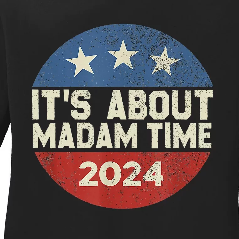 ItS Is About Madam Time Ladies Long Sleeve Shirt