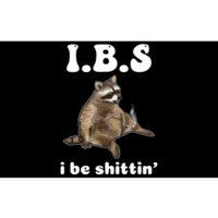 Ibs I Be Shittin Cute Raccoon Funny Bumper Sticker