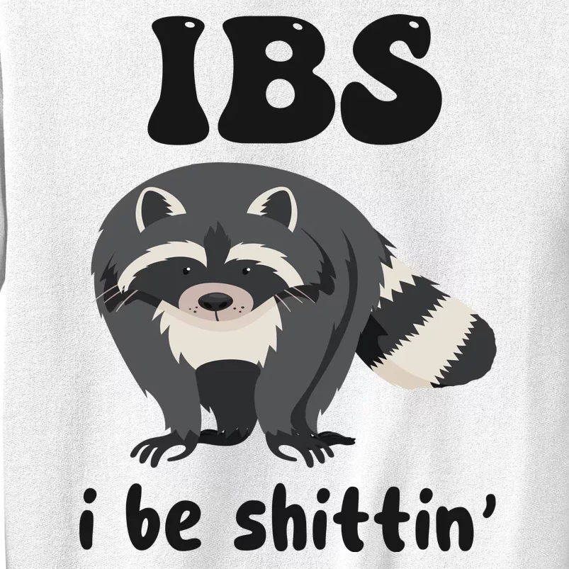 Ibs I Be Shittin Funny Joke Raccoon Sweatshirt