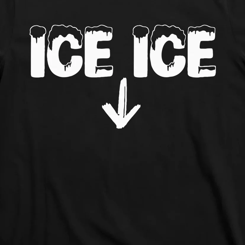 Ice Ice Baby Pregnant New Baby Announcement T-Shirt